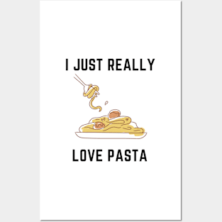 I just really love pasta Posters and Art